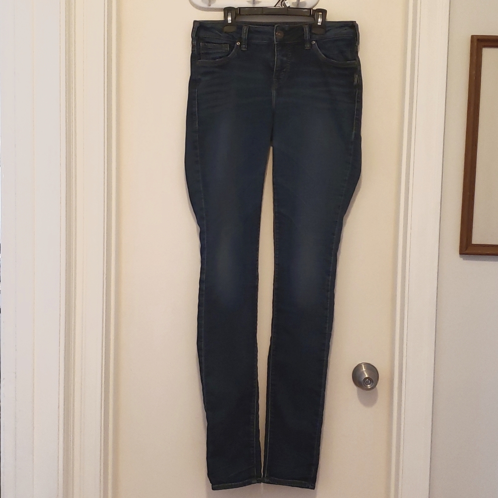 Tall Silver Jeans
